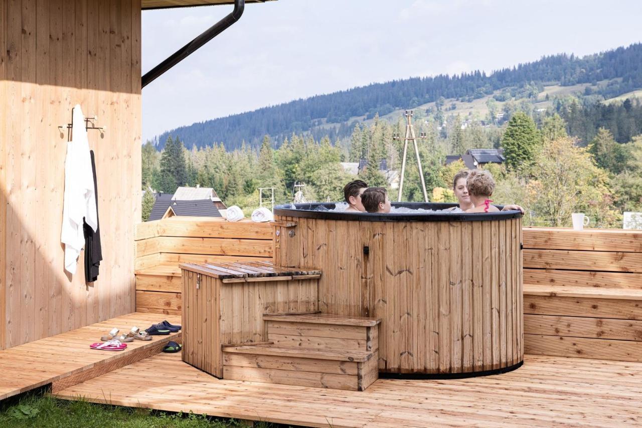 Domki Fox House Z Jacuzzi Elektrycznym Na Wylacznosc Koscielisko Exterior photo